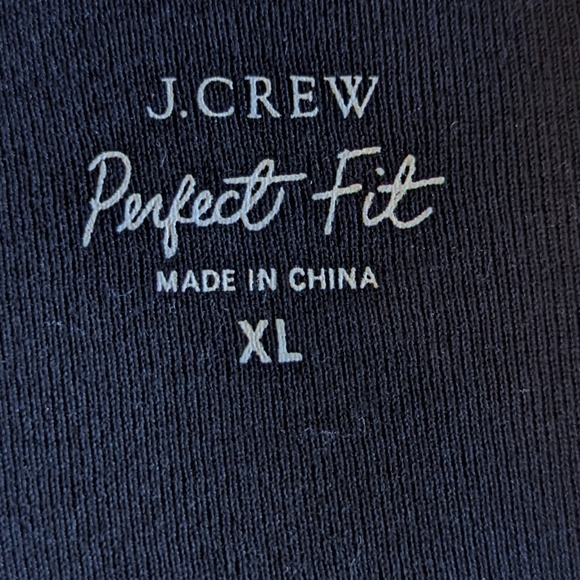 Navy J.Crew Perfect Fit long sleeved tee - Picture 3 of 3